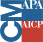 American Planning Association/American Institute of Certified Planners (APA/AICP) logo